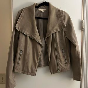 Miami tan suede jacket
